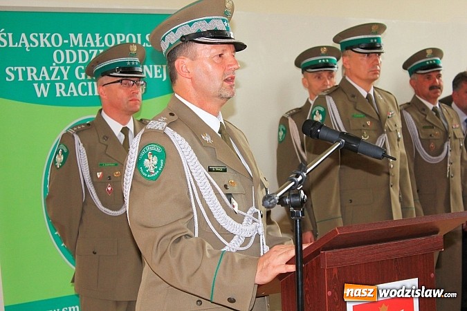 Zdjęcie w galerii na portalu naszwodzislaw.com: Jacek Gartman nowym komendantem Oddziału Straży Granicznej w Raciborzu wiadomości z regionu