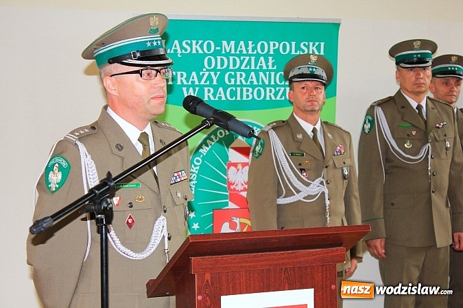 Zdjęcie w galerii na portalu naszwodzislaw.com: Jacek Gartman nowym komendantem Oddziału Straży Granicznej w Raciborzu wiadomości z regionu