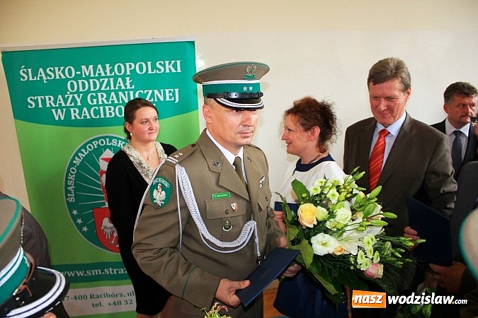 Zdjęcie w galerii na portalu naszwodzislaw.com: Jacek Gartman nowym komendantem Oddziału Straży Granicznej w Raciborzu wiadomości z regionu