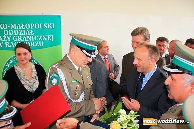 Zdjęcie w galerii na portalu naszwodzislaw.com: Jacek Gartman nowym komendantem Oddziału Straży Granicznej w Raciborzu wiadomości z regionu