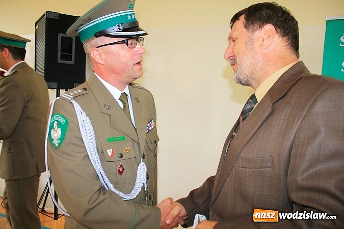 Zdjęcie w galerii na portalu naszwodzislaw.com: Jacek Gartman nowym komendantem Oddziału Straży Granicznej w Raciborzu wiadomości z regionu