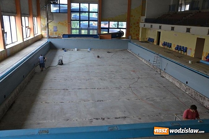 Zdjęcie w galerii na portalu naszwodzislaw.com: Remont na radlińskim basenie  2014 wiadomości z regionu