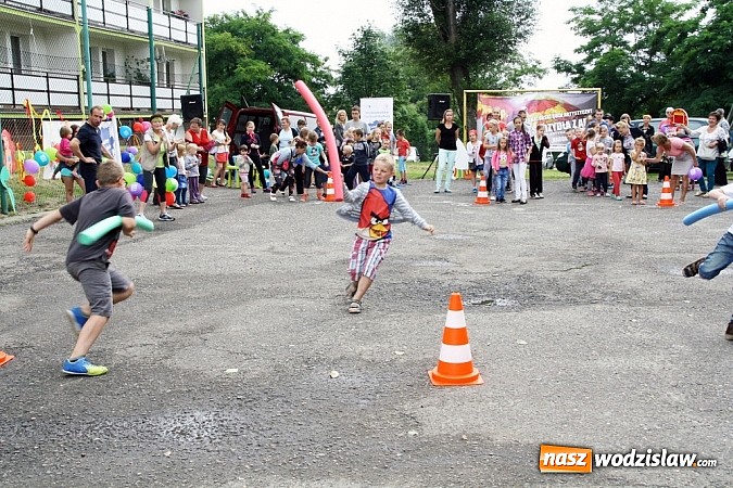Zdjęcie w galerii na portalu naszwodzislaw.com: Było kolorowo i sportowo –  pod koniec wakacji powtórka! wiadomości z regionu