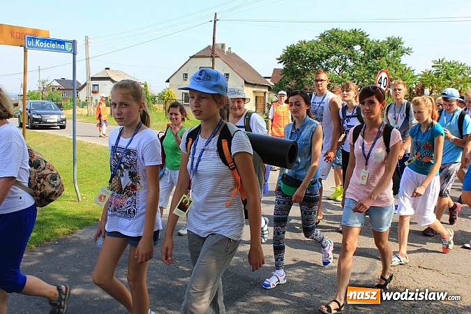 Zdjęcie w galerii na portalu naszwodzislaw.com: 224 osoby pielgrzymują z Lubomi do Częstochowy.  wiadomości z regionu