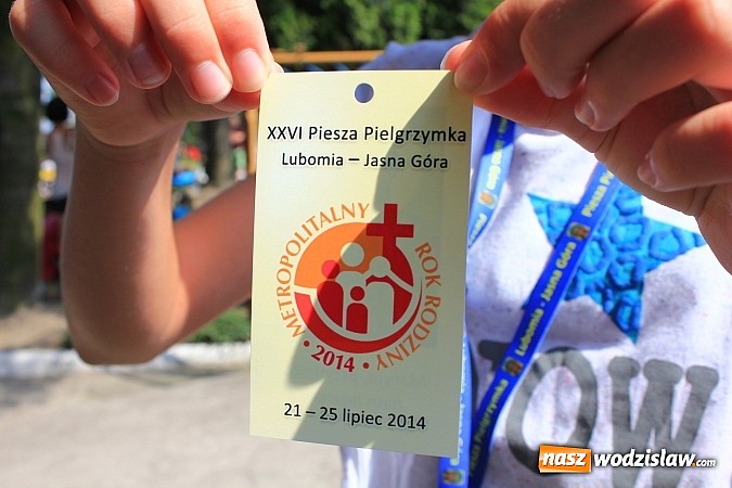 Zdjęcie w galerii na portalu naszwodzislaw.com: 224 osoby pielgrzymują z Lubomi do Częstochowy.  wiadomości z regionu