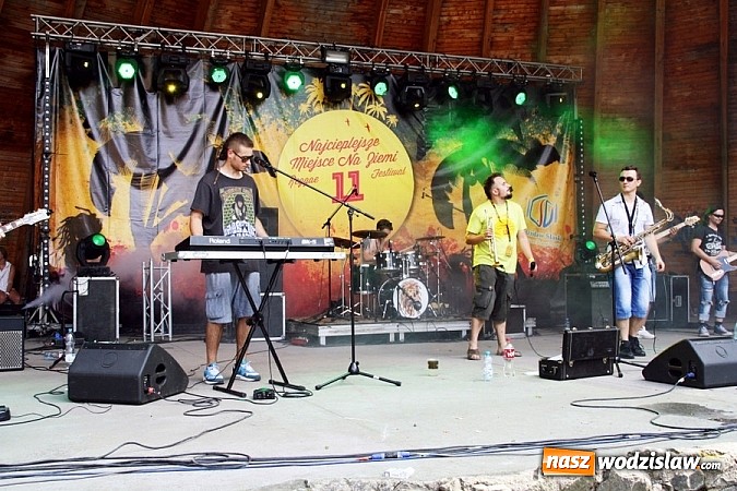 Zdjęcie w galerii na portalu naszwodzislaw.com: Wodzisław Śląski: Najcieplejsze Miejsce Na Ziemi! Kamil Bednarek na finał festiwalu reggae wiadomości z regionu