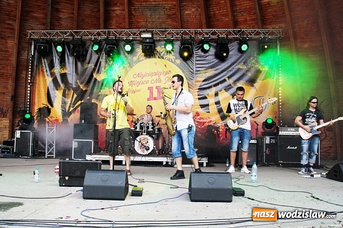 Zdjęcie w galerii na portalu naszwodzislaw.com: Wodzisław Śląski: Najcieplejsze Miejsce Na Ziemi! Kamil Bednarek na finał festiwalu reggae wiadomości z regionu