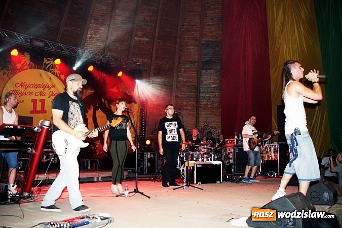 Zdjęcie w galerii na portalu naszwodzislaw.com: Wodzisław Śląski: Najcieplejsze Miejsce Na Ziemi! Kamil Bednarek na finał festiwalu reggae wiadomości z regionu