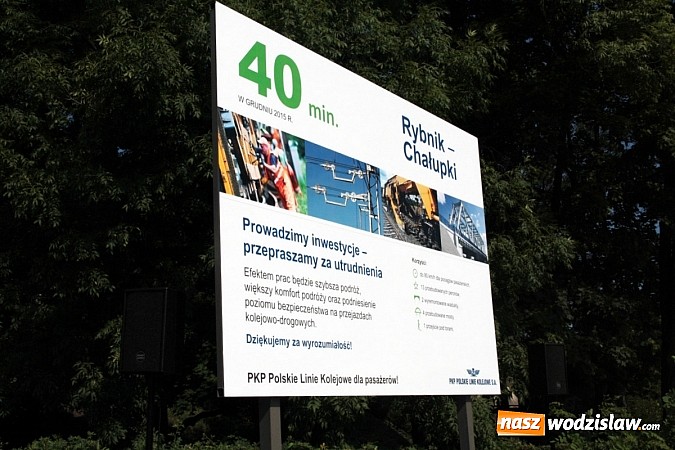 Zdjęcie w galerii na portalu naszwodzislaw.com: Już w przyszłym roku będzie można w 40 minut dojechać z Rybnika do Chałupek wiadomości z regionu