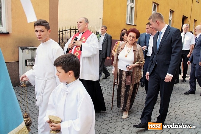 Zdjęcie w galerii na portalu naszwodzislaw.com: Wodzisławianie uroczyście obchodzili święto swojego patrona! wiadomości z regionu