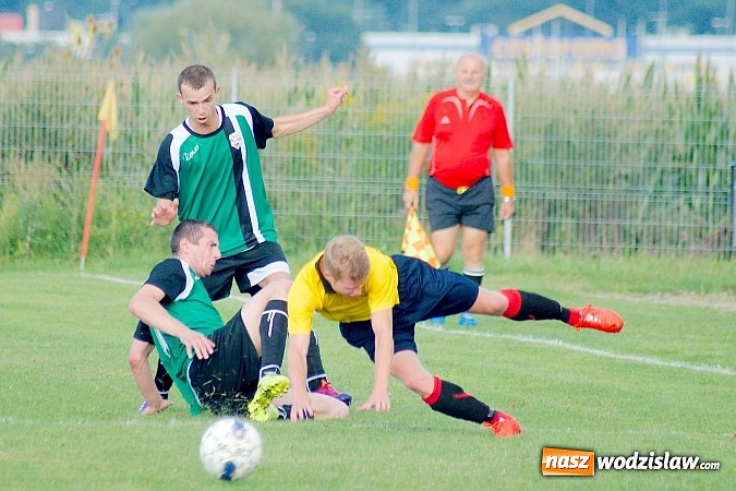 Zdjęcie w galerii na portalu naszwodzislaw.com: B klasa: Naprzód wrócił z Raciborza bez punktów. Wicher Płonia górą wiadomości z regionu