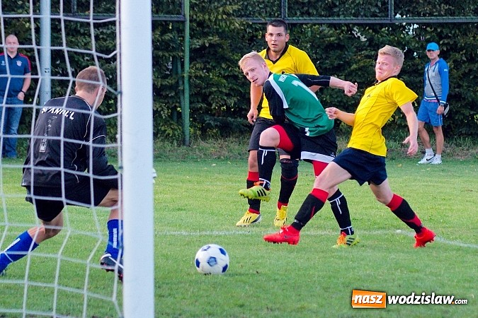 Zdjęcie w galerii na portalu naszwodzislaw.com: B klasa: Naprzód wrócił z Raciborza bez punktów. Wicher Płonia górą wiadomości z regionu