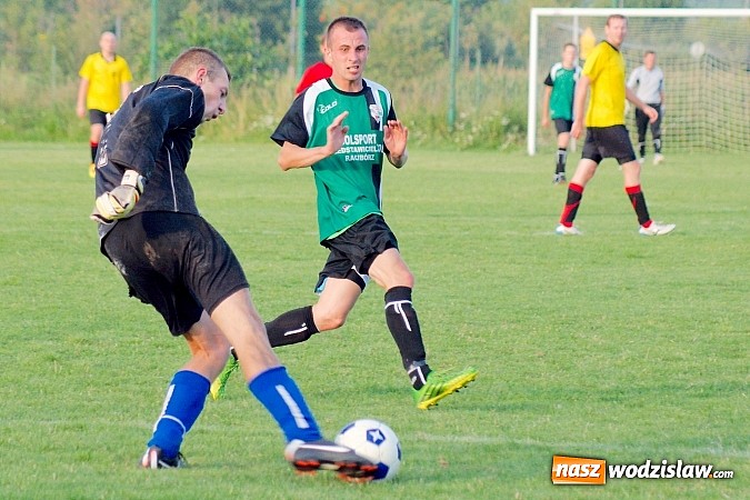 Zdjęcie w galerii na portalu naszwodzislaw.com: B klasa: Naprzód wrócił z Raciborza bez punktów. Wicher Płonia górą wiadomości z regionu