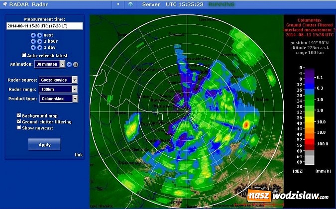 Zdjęcie w galerii na portalu naszwodzislaw.com: Śląsk ma już radar meteorologiczny wiadomości z regionu