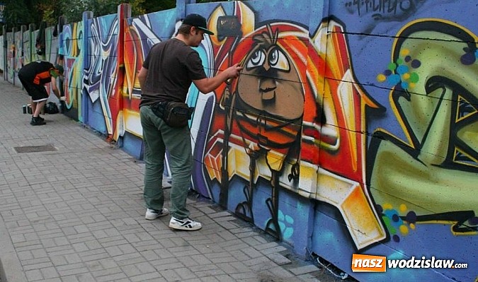 Zdjęcie w galerii na portalu naszwodzislaw.com: Kolejna edycja festiwalu graffiti w Rydułtowach za nami wiadomości z regionu