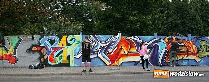 Zdjęcie w galerii na portalu naszwodzislaw.com: Kolejna edycja festiwalu graffiti w Rydułtowach za nami wiadomości z regionu