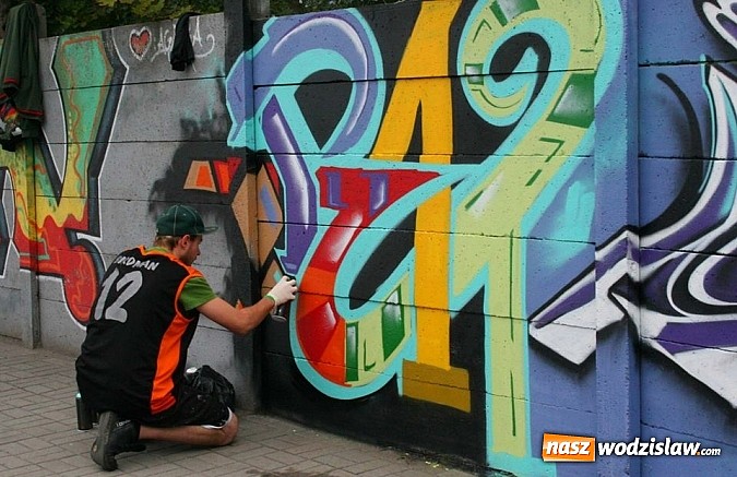 Zdjęcie w galerii na portalu naszwodzislaw.com: Kolejna edycja festiwalu graffiti w Rydułtowach za nami wiadomości z regionu