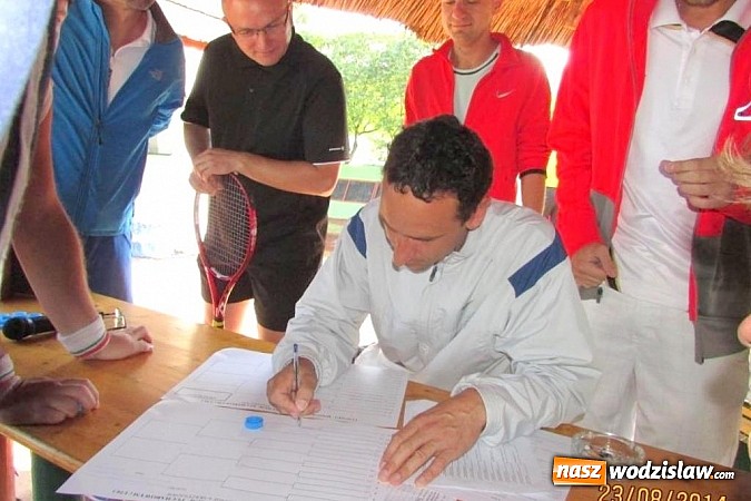 Zdjęcie w galerii na portalu naszwodzislaw.com: VIII turniej tenisa ziemnego o Puchar Starosty Wodzisławskiego wiadomości z regionu