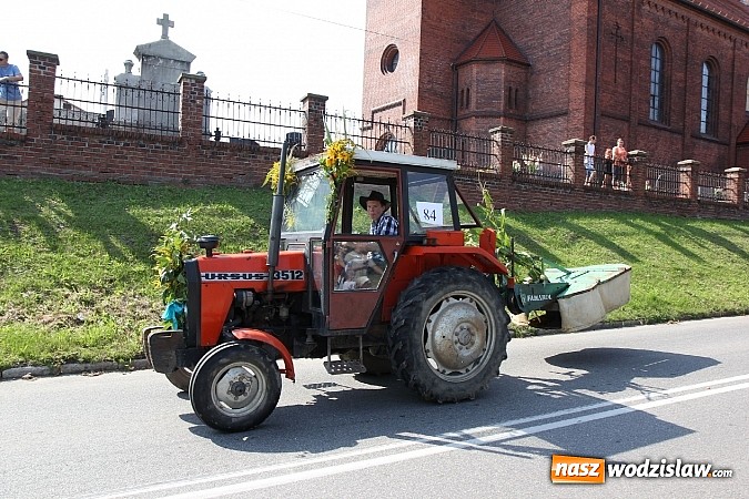 Zdjęcie w galerii na portalu naszwodzislaw.com: Potężny korowód dożynkowy w Lubomi! wiadomości z regionu