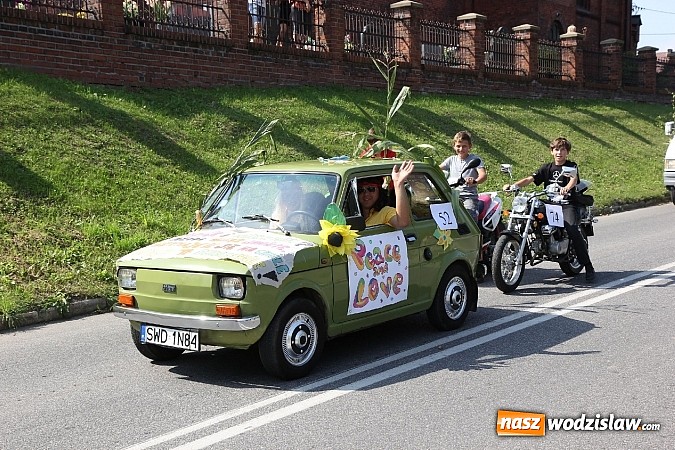 Zdjęcie w galerii na portalu naszwodzislaw.com: Potężny korowód dożynkowy w Lubomi! wiadomości z regionu