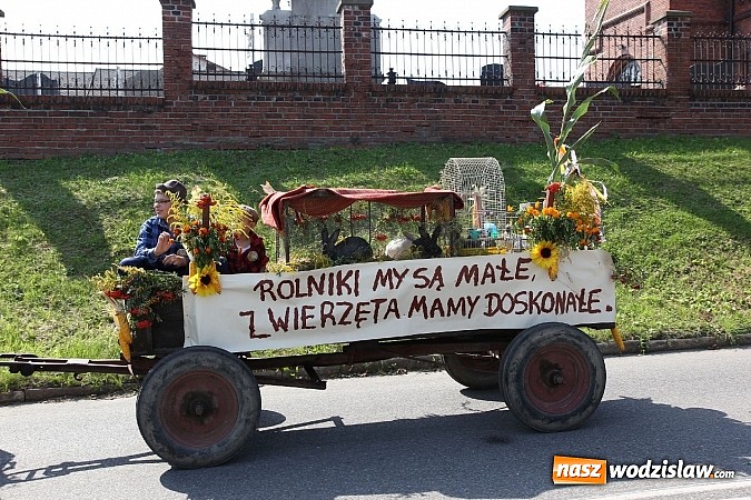 Zdjęcie w galerii na portalu naszwodzislaw.com: Potężny korowód dożynkowy w Lubomi! wiadomości z regionu