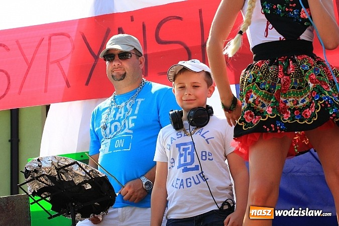 Zdjęcie w galerii na portalu naszwodzislaw.com: Potężny korowód dożynkowy w Lubomi! wiadomości z regionu