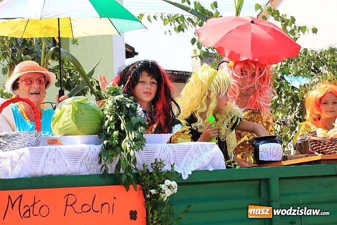 Zdjęcie w galerii na portalu naszwodzislaw.com: Potężny korowód dożynkowy w Lubomi! wiadomości z regionu