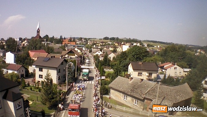 Zdjęcie w galerii na portalu naszwodzislaw.com: Potężny korowód dożynkowy w Lubomi! wiadomości z regionu