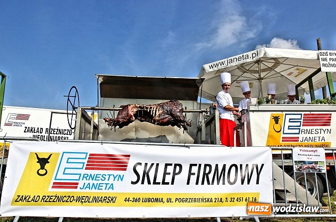 Zdjęcie w galerii na portalu naszwodzislaw.com: Pyszna wołowina na dożynkach gminnych na Grabówce prosto od Ernestyna Janety! wiadomości z regionu