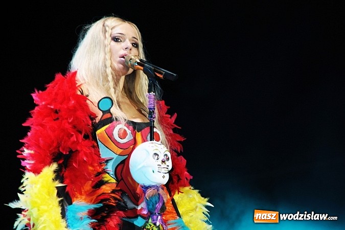 Zdjęcie w galerii na portalu naszwodzislaw.com: Energiczny koncert Dody na zakończenie dożynek w Lubomi! wiadomości z regionu