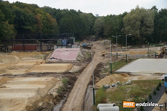Zdjęcie w galerii na portalu naszwodzislaw.com: Zobacz jak idzie budowa Rodzinnego Parku Rozrywki w Wodzisławiu Śląskim wiadomości z regionu