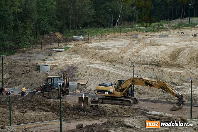 Zdjęcie w galerii na portalu naszwodzislaw.com: Zobacz jak idzie budowa Rodzinnego Parku Rozrywki w Wodzisławiu Śląskim wiadomości z regionu