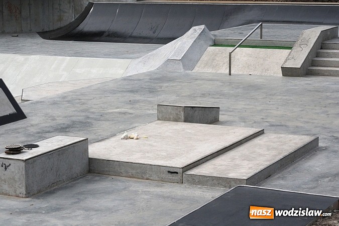 Zdjęcie w galerii na portalu naszwodzislaw.com: Skatepark w Wodzisławiu Śląskim jest już prawie gotowy! wiadomości z regionu