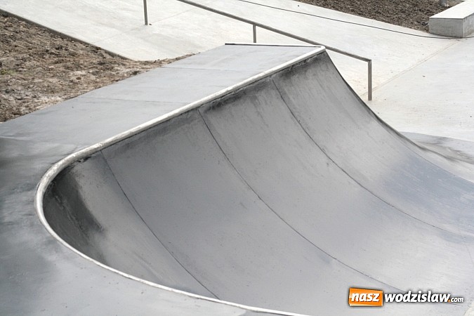 Zdjęcie w galerii na portalu naszwodzislaw.com: Skatepark w Wodzisławiu Śląskim jest już prawie gotowy! wiadomości z regionu
