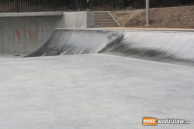 Zdjęcie w galerii na portalu naszwodzislaw.com: Skatepark w Wodzisławiu Śląskim jest już prawie gotowy! wiadomości z regionu