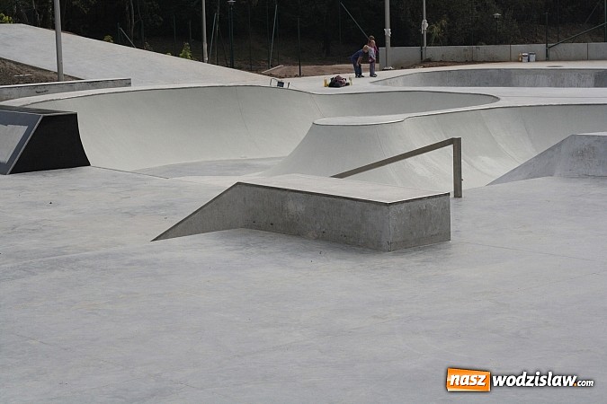 Zdjęcie w galerii na portalu naszwodzislaw.com: Skatepark w Wodzisławiu Śląskim jest już prawie gotowy! wiadomości z regionu