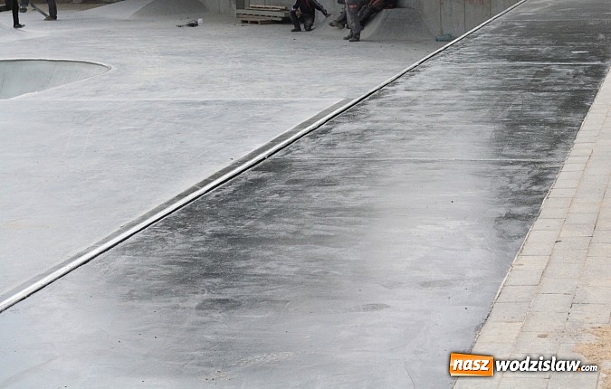 Zdjęcie w galerii na portalu naszwodzislaw.com: Skatepark w Wodzisławiu Śląskim jest już prawie gotowy! wiadomości z regionu