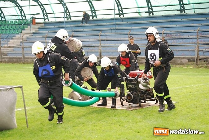 Zdjęcie w galerii na portalu naszwodzislaw.com: Miejskie Zawody Sportowo-Pożarnicze za nami wiadomości z regionu