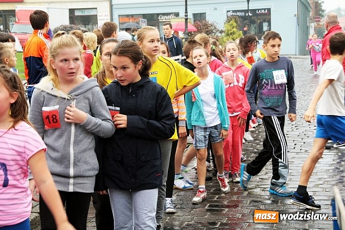 Zdjęcie w galerii na portalu naszwodzislaw.com: Około 300 uczestników stanęło dzisiaj na stracie biegu ulicznego  wiadomości z regionu