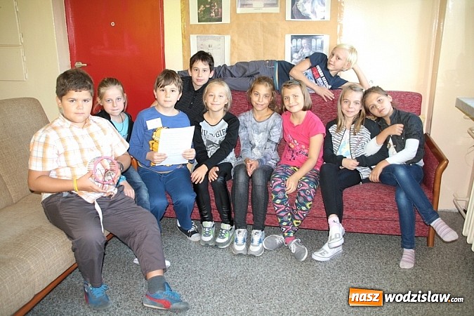 Zdjęcie w galerii na portalu naszwodzislaw.com: Młodzi adepci dziennikarstwa wiadomości z regionu