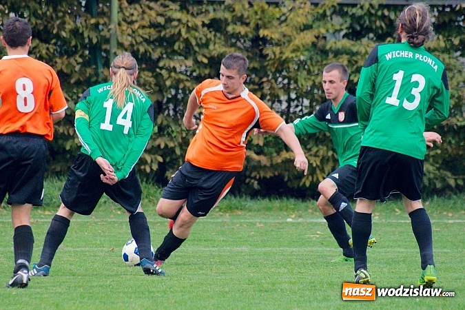 Zdjęcie w galerii na portalu naszwodzislaw.com: B klasa: Olza nie sprostała Wichrowi Płonia wiadomości z regionu