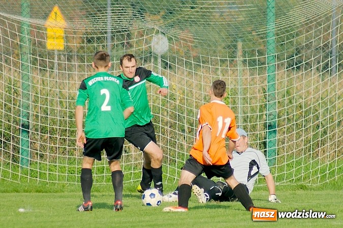 Zdjęcie w galerii na portalu naszwodzislaw.com: B klasa: Olza nie sprostała Wichrowi Płonia wiadomości z regionu