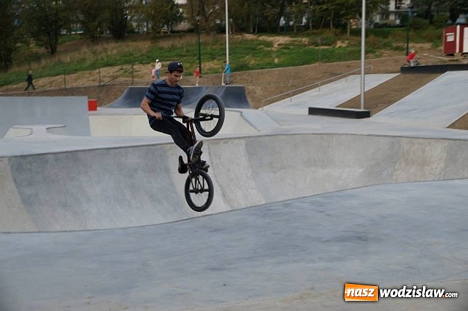 Zdjęcie w galerii na portalu naszwodzislaw.com: Budowa skateparku zakończona! wiadomości z regionu