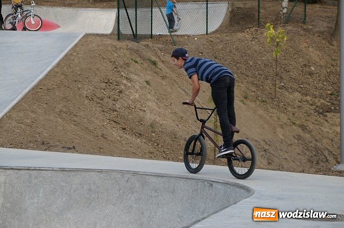Zdjęcie w galerii na portalu naszwodzislaw.com: Budowa skateparku zakończona! wiadomości z regionu