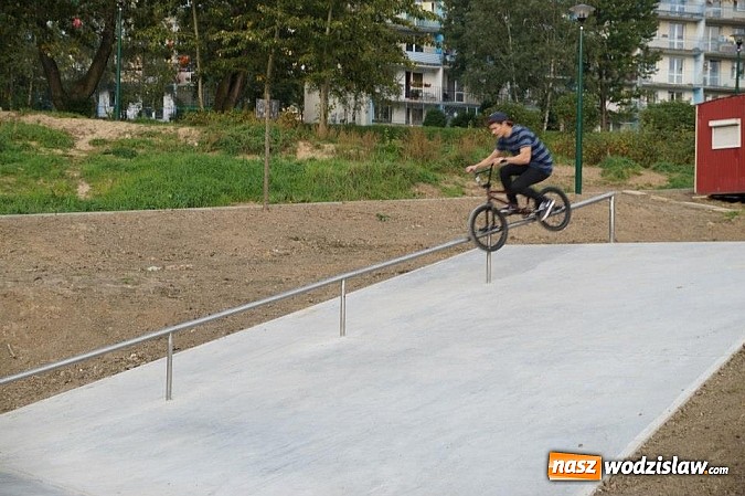 Zdjęcie w galerii na portalu naszwodzislaw.com: Budowa skateparku zakończona! wiadomości z regionu