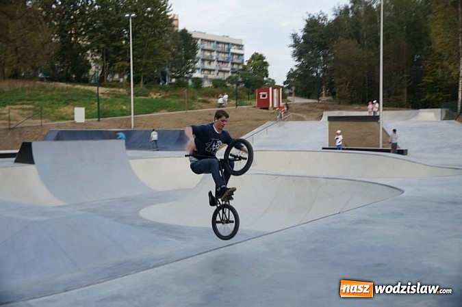 Zdjęcie w galerii na portalu naszwodzislaw.com: Budowa skateparku zakończona! wiadomości z regionu