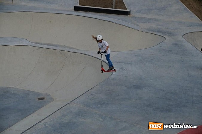 Zdjęcie w galerii na portalu naszwodzislaw.com: Budowa skateparku zakończona! wiadomości z regionu