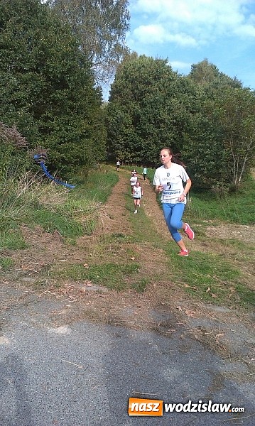 Zdjęcie w galerii na portalu naszwodzislaw.com: Uczniowie z Gimnazjum nr 3 Mistrzostwa Sportowego biegali w Marklowicach wiadomości z regionu