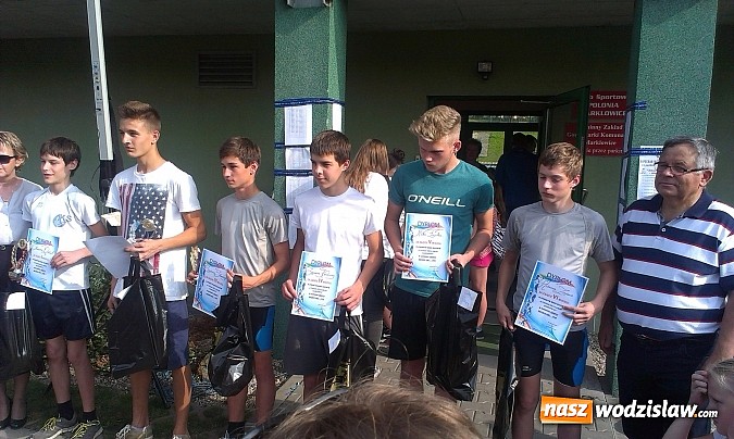 Zdjęcie w galerii na portalu naszwodzislaw.com: Uczniowie z Gimnazjum nr 3 Mistrzostwa Sportowego biegali w Marklowicach wiadomości z regionu