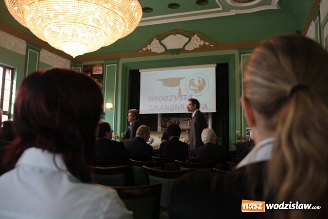 Zdjęcie w galerii na portalu naszwodzislaw.com: Raciborska uczelnia zainaugurowała dziś uroczyście nowy rok akademicki wiadomości z regionu